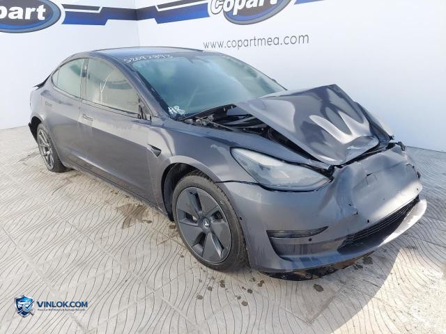 2022 TESLA MODEL 3 – Lot 52092893 auction photo