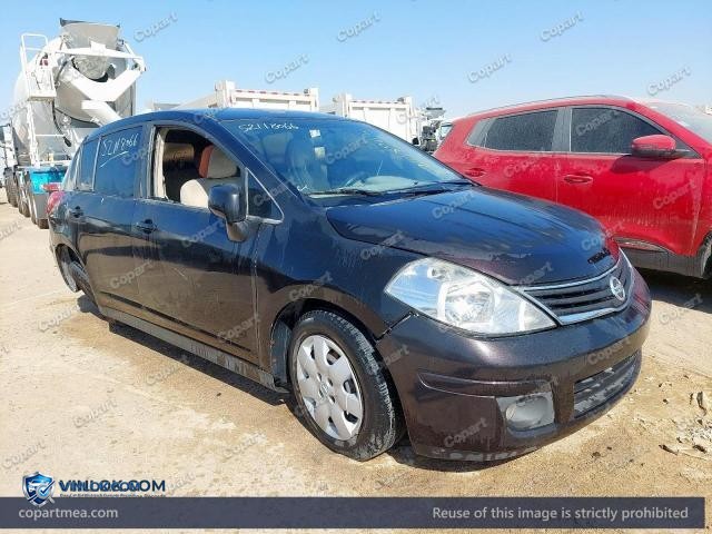 2012 NISSAN TIIDA – Lot 52118066 auction photo
