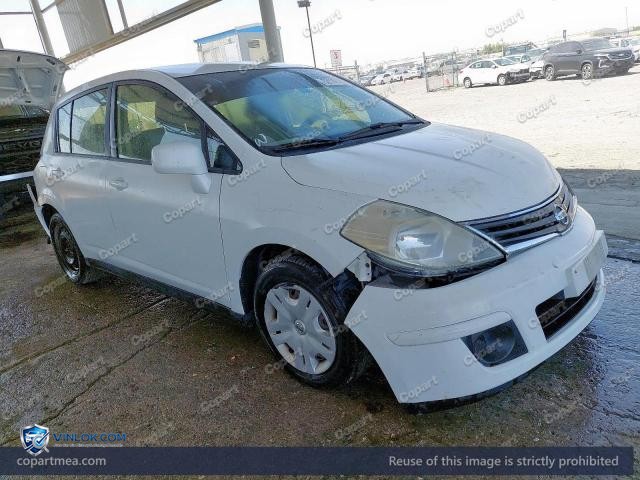 2013 NISSAN TIIDA – Lot 52122976 auction photo