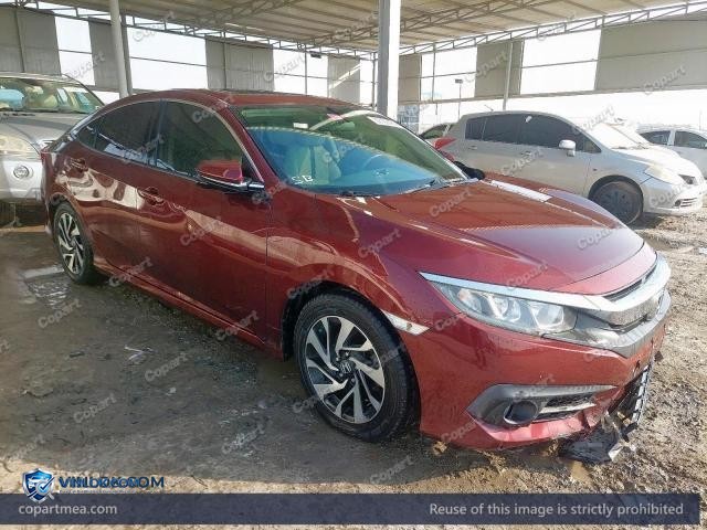2017 HONDA CIVIC – Lot 52126406 auction photo