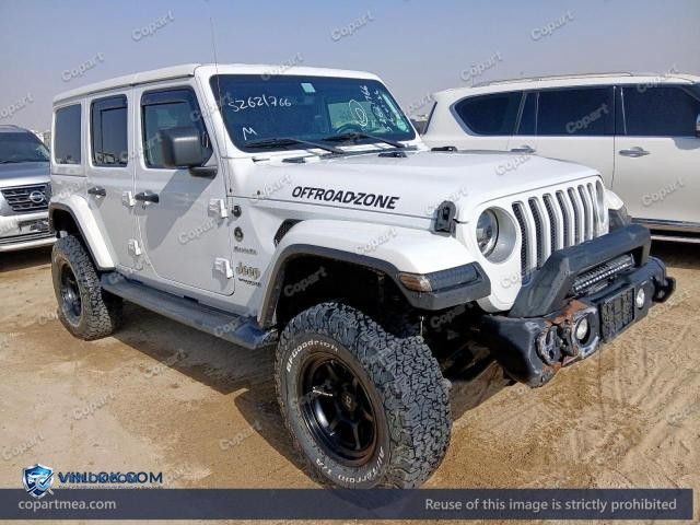 2022 JEEP WRANGLER – Lot 52621766 auction photo