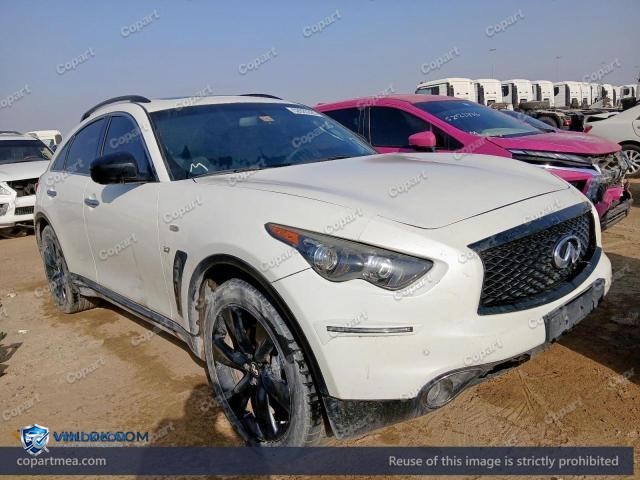 2017 INFINITI QX70 – Lot 52623326 auction photo