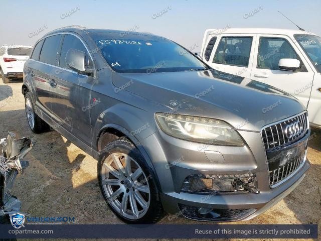 2013 AUDI Q7 – Lot 52974026 auction photo