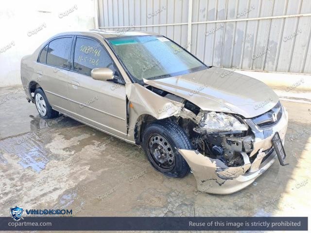 2004 HONDA CIVIC – Lot 52975046 auction photo