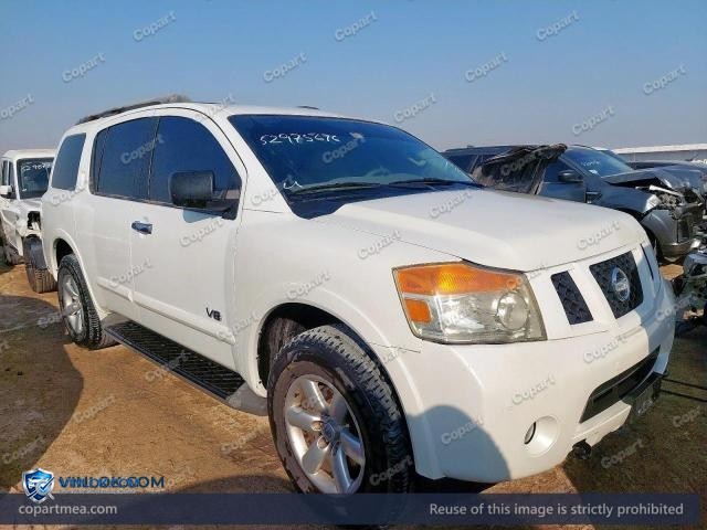 2015 NISSAN ARMADA – Lot 52975676 auction photo