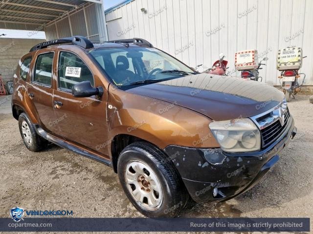 2015 RENAULT DUSTER – Lot 52981796 auction photo
