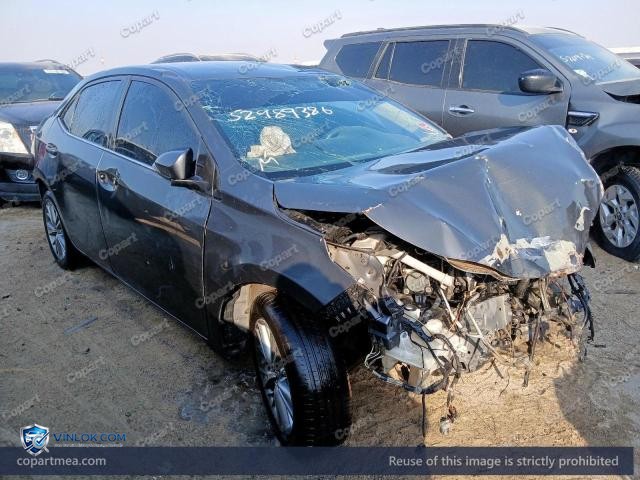 2014 TOYOTA COROLLA – Lot 52989386 auction photo
