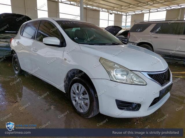 2014 NISSAN TIIDA – Lot 53329056 auction photo
