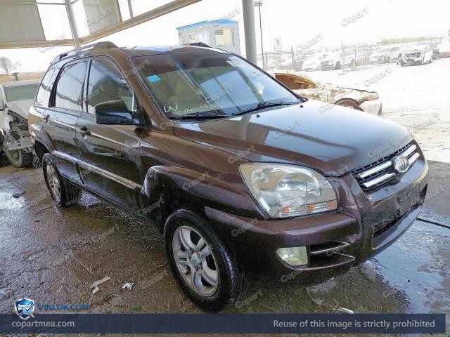 2008 KIA SPORTAGE – Lot 53331176 auction photo