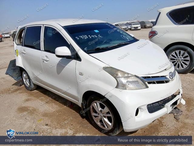 2015 TOYOTA AVANZA – Lot 53333956 auction photo