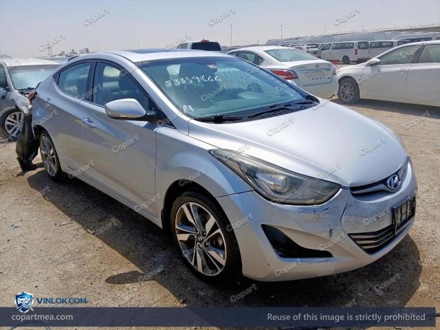 2015 HYUNDAI ELANTRA – Lot 53339666 auction photo