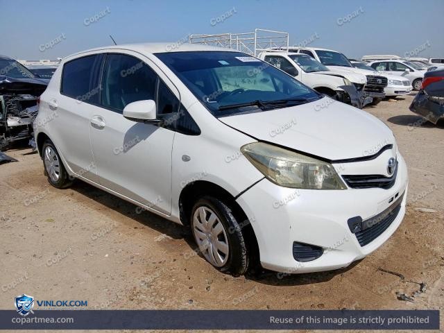 2012 TOYOTA YARIS – Lot 53339996 auction photo