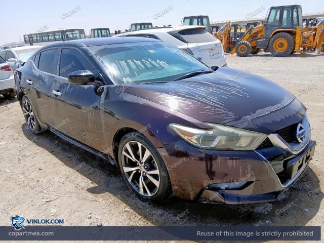 2016 NISSAN MAXIMA – Lot 53345466 auction photo