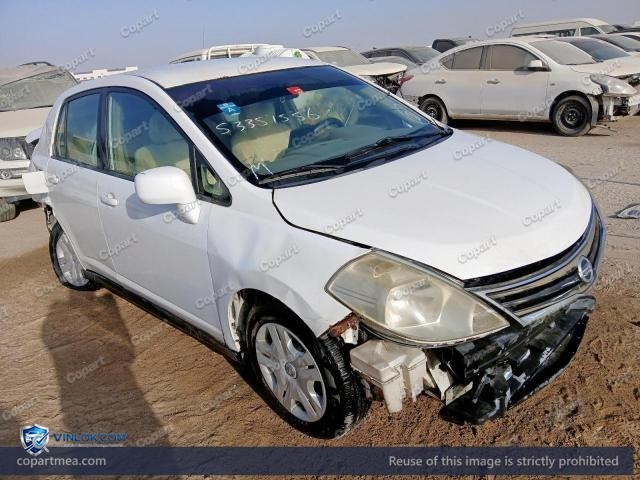 2011 NISSAN TIIDA – Lot 53351556 auction photo