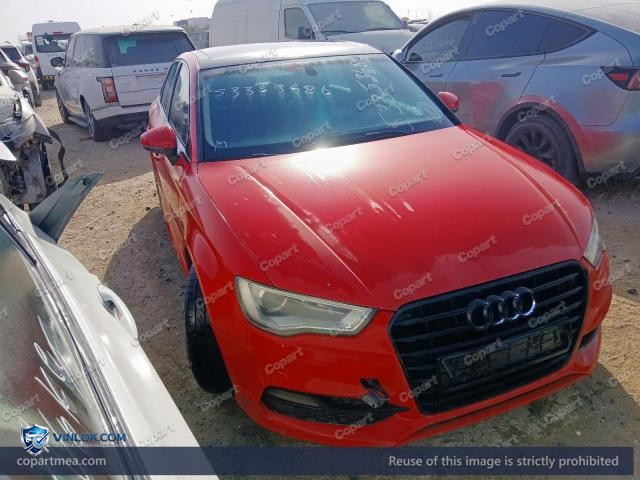 2015 AUDI A3 – Lot 53353486 auction photo