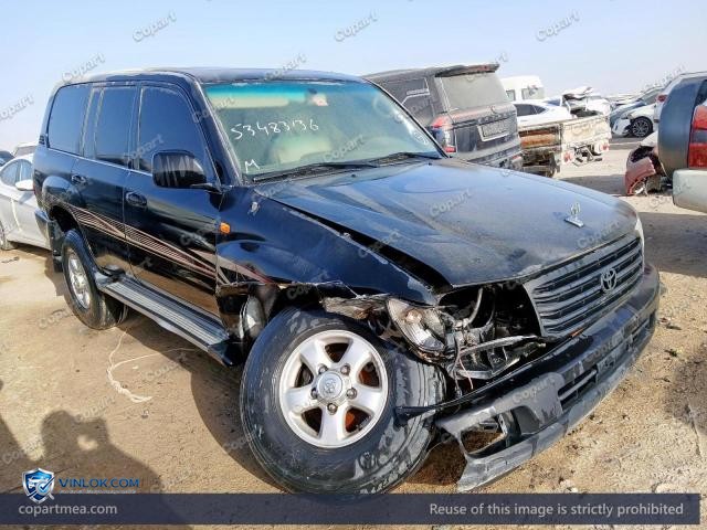 2000 TOYOTA LAND CRUIS – Lot 53483186 auction photo