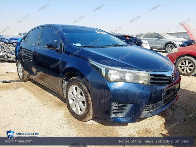 2014 TOYOTA COROLLA – Lot 53485016 auction photo