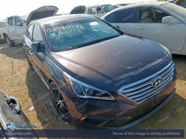 2015 HYUNDAI SONATA – Lot 53495546 auction photo