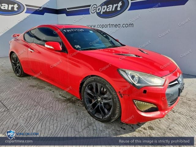 2016 HYUNDAI GENESIS – Lot 53672046 auction photo