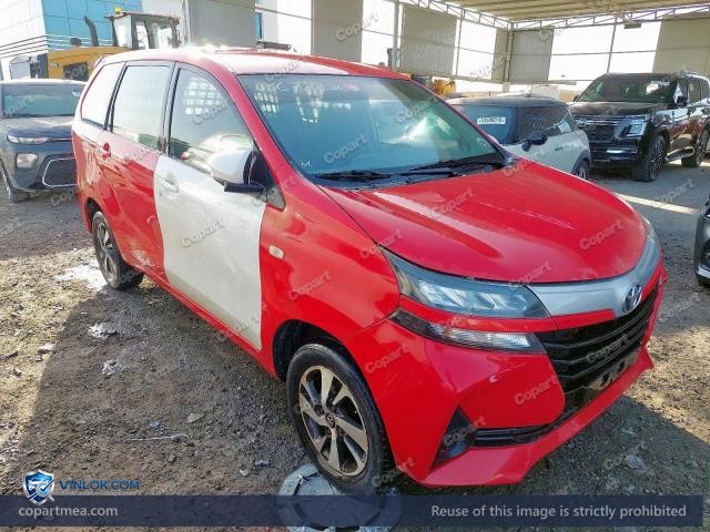 2020 TOYOTA AVANZA – Lot 53672856 auction photo