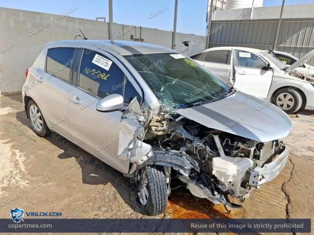 2015 TOYOTA YARIS – Lot 53673756 auction photo