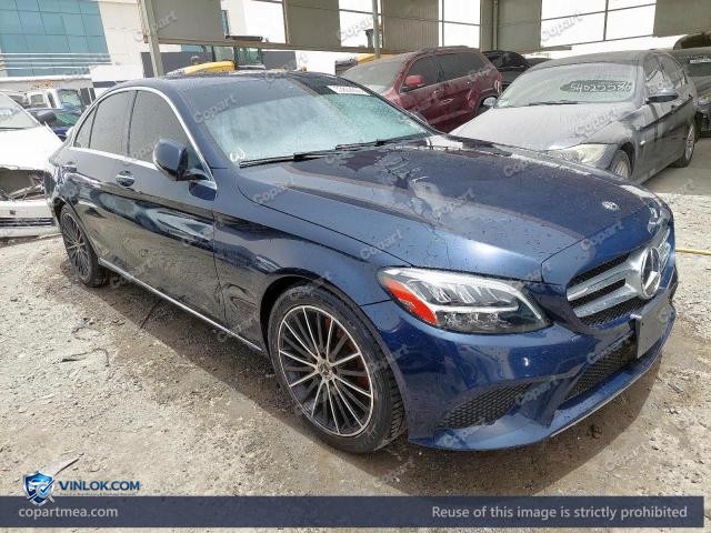 2019 MERCEDES BENZ C 300 – Lot 53852606 auction photo