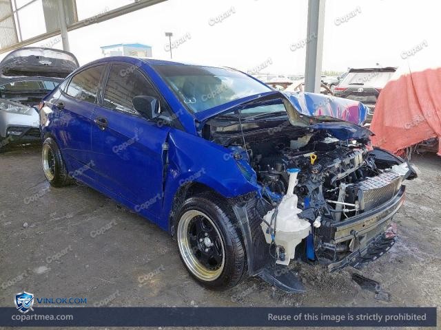 2013 HYUNDAI ACCENT – Lot 53854326 auction photo
