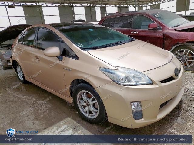 2010 TOYOTA PRIUS – Lot 53865036 auction photo