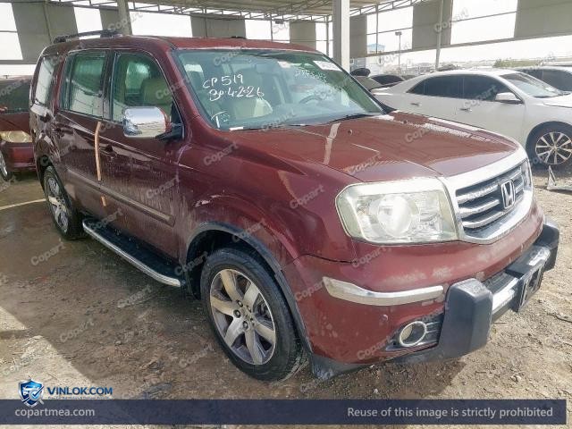2013 HONDA PILOT – Lot 54027836 auction photo