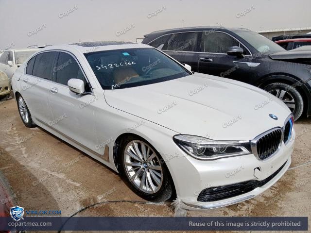 2017 BMW 740 – Lot 54226366 auction photo