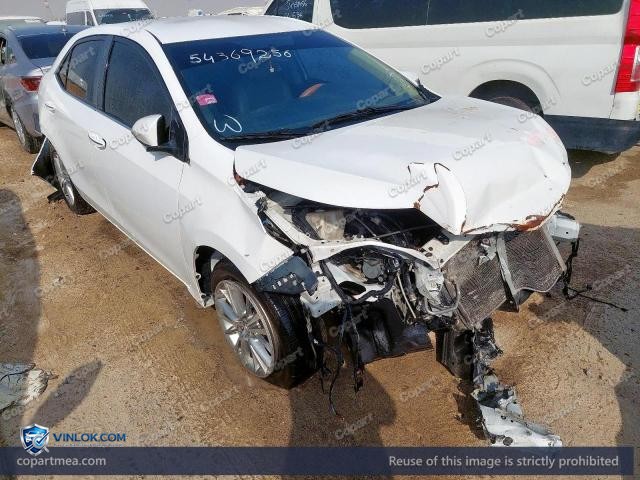2016 TOYOTA COROLLA – Lot 54369256 auction photo