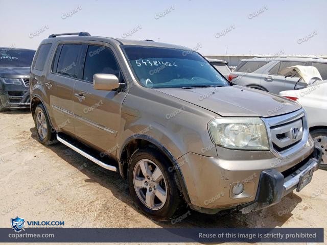 2011 HONDA PILOT – Lot 54381426 auction photo