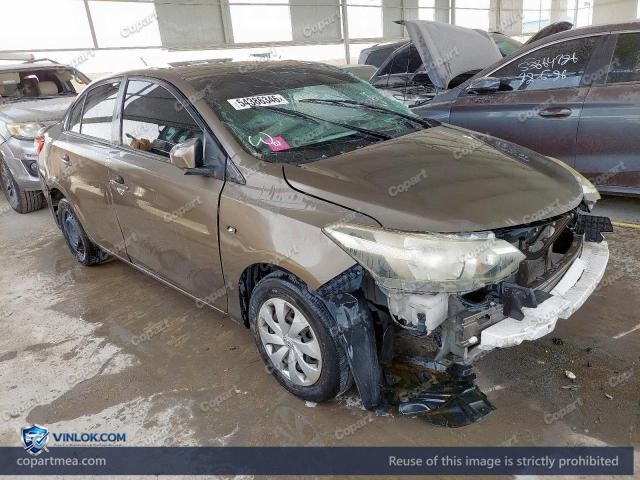 2016 TOYOTA YARIS – Lot 54386346 auction photo