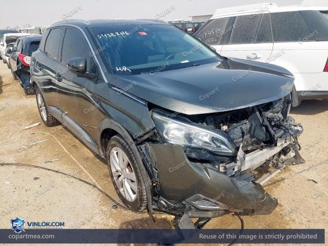 2020 PEUGEOT 3008 – Lot 54388016 auction photo