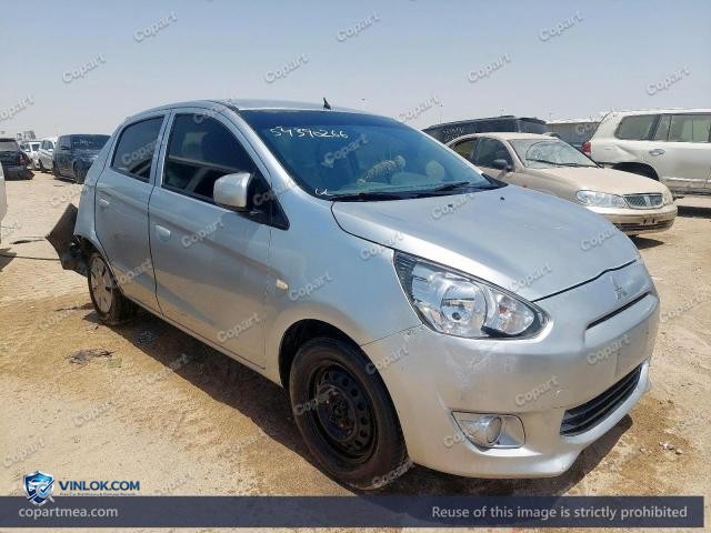 2014 MITSUBISHI MIRAGE – Lot 54390266 auction photo