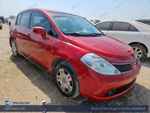 2007 NISSAN TIIDA – Lot 54393006 auction photo