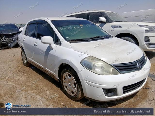 2011 NISSAN TIIDA – Lot 54393196 auction photo