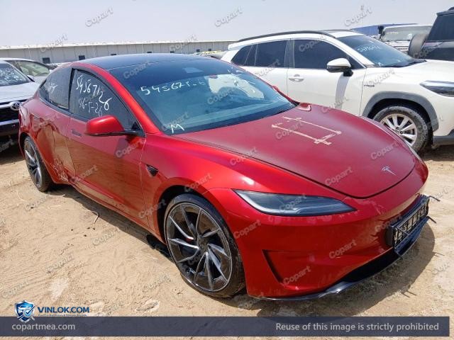 2025 TESLA MODEL 3 – Lot 54567126 auction photo