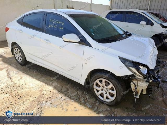 2013 HYUNDAI ACCENT – Lot 54572606 auction photo