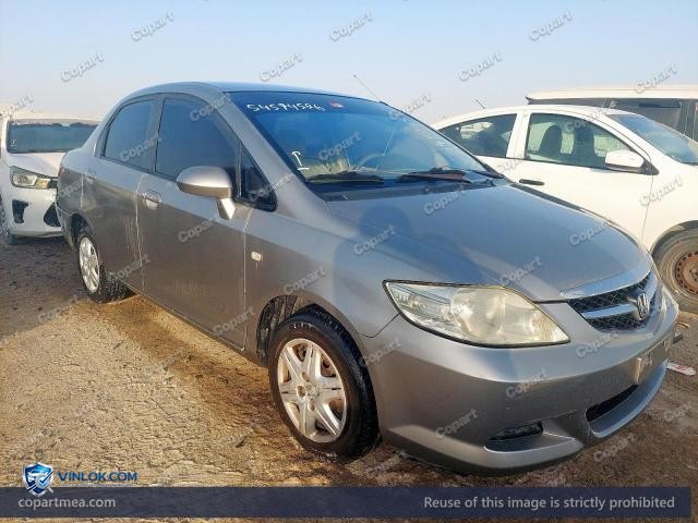 2007 HONDA CITY – Lot 54574526 auction photo