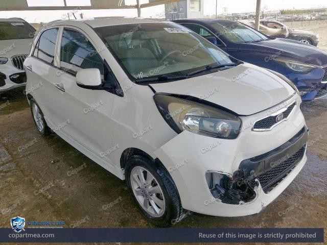 2014 KIA PICANTO – Lot 54734726 auction photo