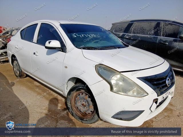2020 NISSAN SUNNY – Lot 54734786 auction photo
