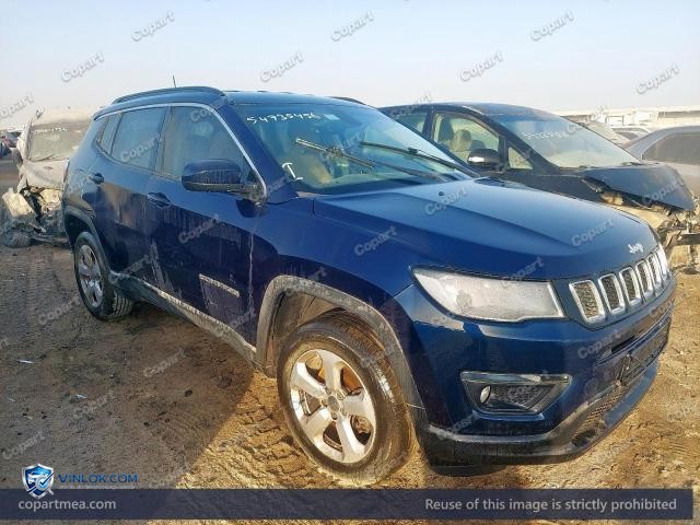 2018 JEEP COMPASS – Lot 54735456 auction photo