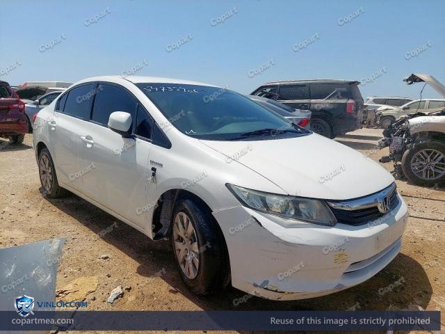 2012 HONDA CIVIC – Lot 54735906 auction photo