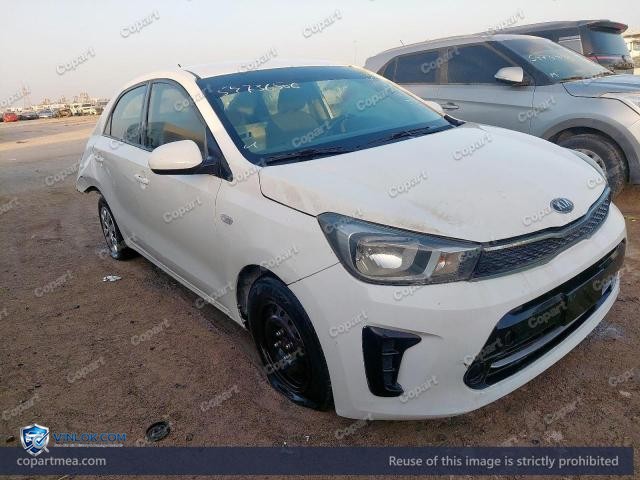 2020 KIA PEGAS – Lot 54736506 auction photo
