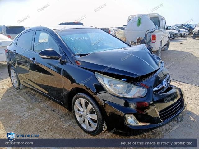 2013 HYUNDAI ACCENT – Lot 54736706 auction photo