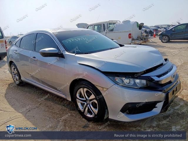 2016 HONDA CIVIC – Lot 54737036 auction photo