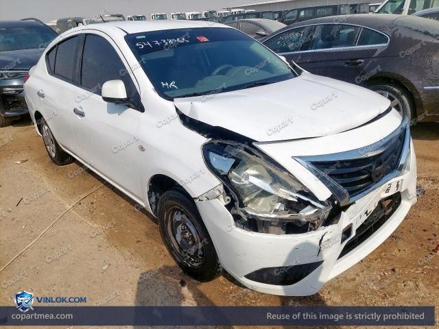 2020 NISSAN SUNNY – Lot 54738066 auction photo