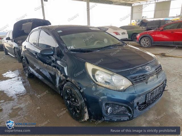 2013 KIA RIO – Lot 54744406 auction photo