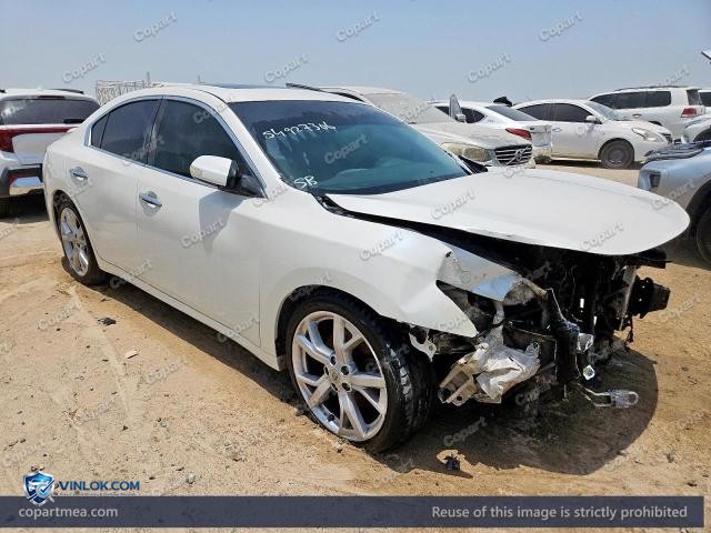 2014 NISSAN MAXIMA – Lot 54927306 auction photo